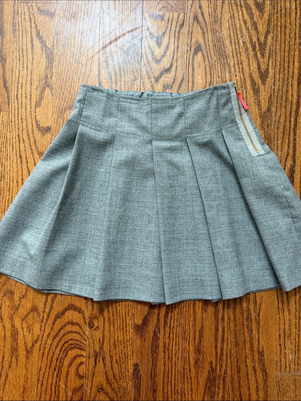 Crewcuts Pleated Gray uniform skirt